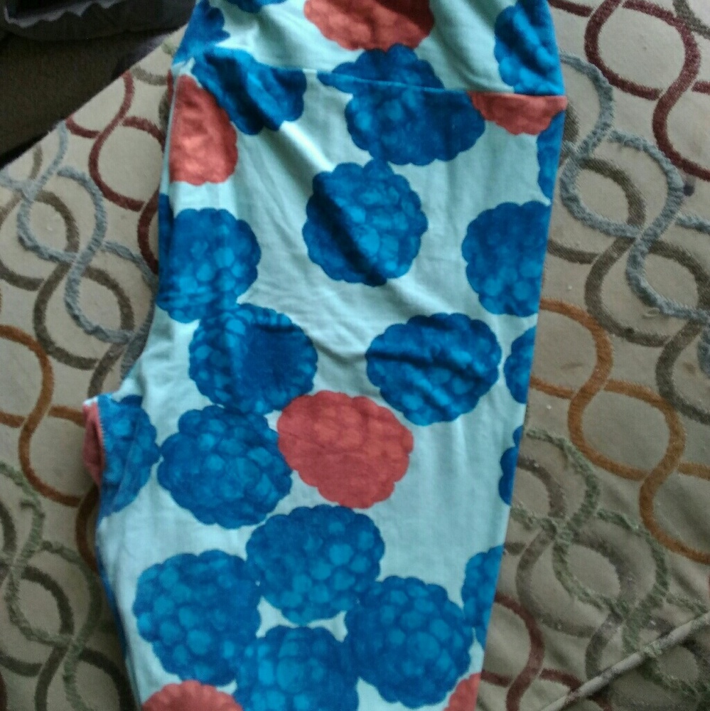 Tc blue raspberry leggings